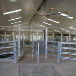 Carrousel milking parlour